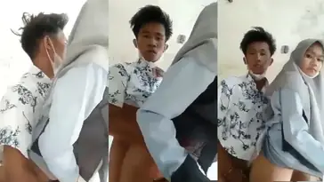 Bokep Jilbab SMA Dihajar Pacar Di Tempat Gelap