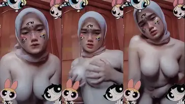 Live Jilbab Manja Suka Digrepe Dadanya Saat Siaran