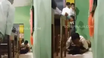 Skandal Pelajar SMA Ngentot Brutal Di Kelas Jam Kosong